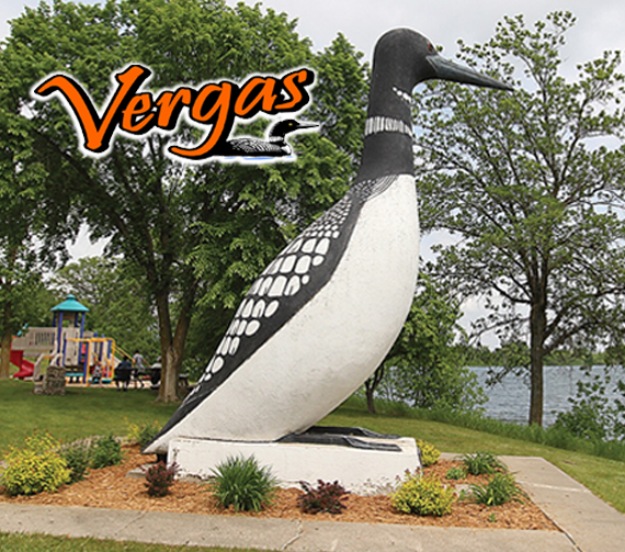Worlds largest loon in Vergas, Minnesota